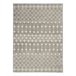 Pemberly Row Transitional 7'x10' Gray Bohemian Indoor Polypropylene Rug