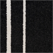 Pemberly Row 4'x6' Black Ivory Contemporary Polypropylene Rug
