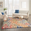 Pemberly Row 7'x10' Multicolor Indoor/Outdoor Polypropylene Rug