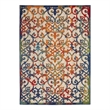 Pemberly Row 7'x10' Multicolor Indoor/Outdoor Polypropylene Rug