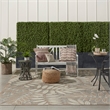 Pemberly Row 7'x10' Natural Indoor/Outdoor Polypropylene Rug