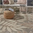 Pemberly Row 7'x10' Natural Indoor/Outdoor Polypropylene Rug