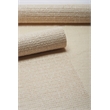 Pemberly Row Transitional 3'x4' Ivory Fabric Bohemian Area Rug (3'x4')