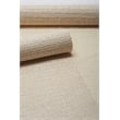 Pemberly Row Transitional 6'x8' Ivory Fabric Bohemian Area Rug (6'x8')