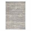 Pemberly Row Modern / Contemporary 4'x6' Grey/Beige Plush Rug
