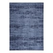 Pemberly Row Modern / Contemporary 5'x7' Denim Blue Plush Rug