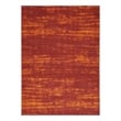 Pemberly Row Modern / Contemporary 6'x9' Red Finish Plush Rug