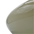 Pemberly Row 14-inch Wide Handmade Aluminum and Glass Artistic Round Bowl Brown