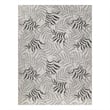 Pemberly Row Contemporary Home Garden Oasis 8'x10' Grey Area Rug