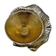 Pemberly Row Decorative Handmade Aluminum Artistic Bowl in Gold