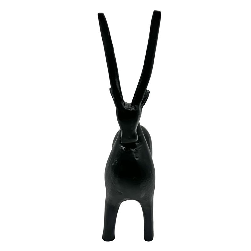Pemberly Row 12-inch Tall Decorative Handmade Aluminum Goat Sculpture