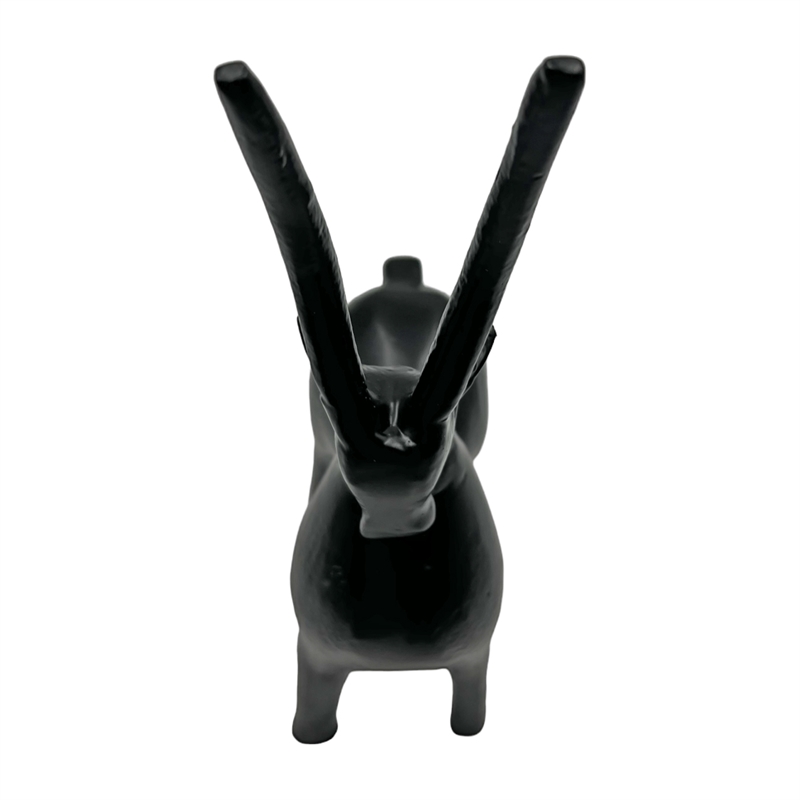 Pemberly Row 12-inch Tall Decorative Handmade Aluminum Goat Sculpture
