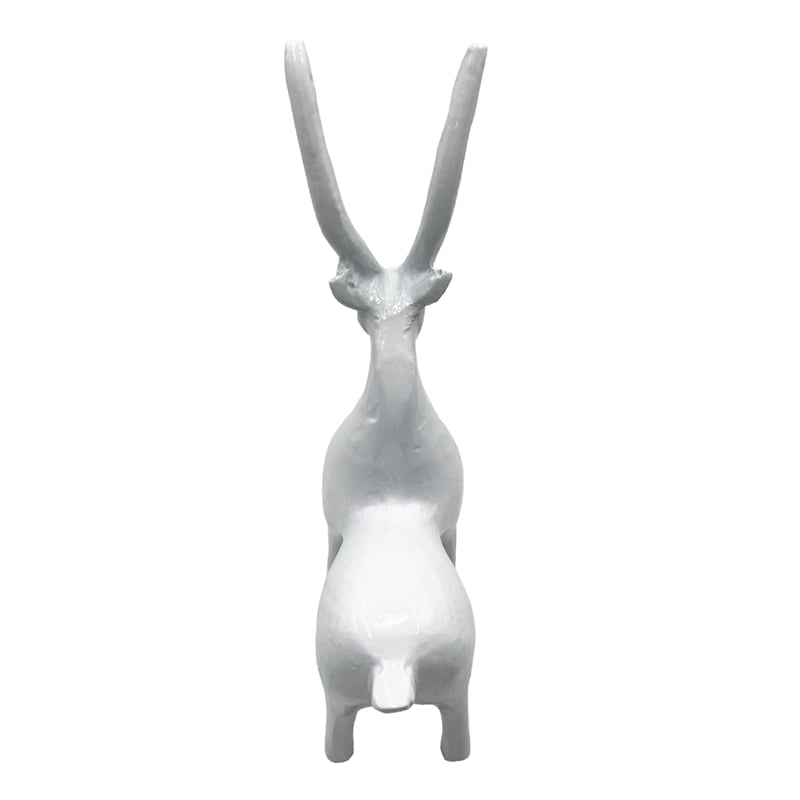 Pemberly Row 12-inch Tall Decorative Handmade Aluminum Goat Sculpture
