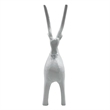 Pemberly Row 12-inch Tall Decorative Handmade Aluminum Goat Sculpture