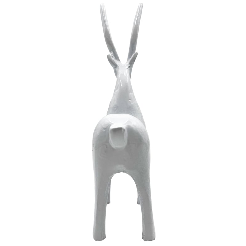 Pemberly Row 12-inch Tall Decorative Handmade Aluminum Goat Sculpture