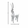 Pemberly Row 12-inch Tall Decorative Handmade Aluminum Goat Sculpture