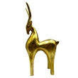 Pemberly Row 12-inch Tall Decorative Handmade Aluminum Goat Sculpture