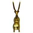 Pemberly Row 12-inch Tall Decorative Handmade Aluminum Goat Sculpture