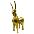Pemberly Row 12-inch Tall Decorative Handmade Aluminum Goat Sculpture