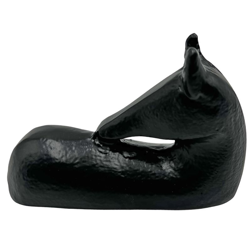Pemberly Row Decorative Handmade Aluminum 6-inch Modern Horse Sculpture