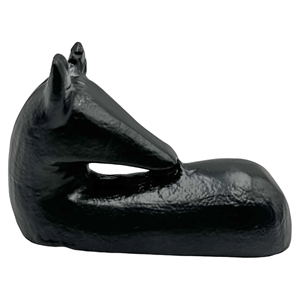 Pemberly Row Decorative Handmade Aluminum 6-inch Modern Horse Sculpture