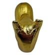 Pemberly Row Decorative Handmade Aluminum 6-inch Modern Horse Sculpture in Gold