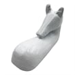 Pemberly Row Decorative Handmade Aluminum 6-inch Modern Horse Sculpture