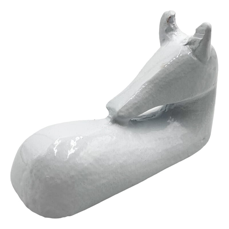 Pemberly Row Decorative Handmade Aluminum 6-inch Modern Horse Sculpture