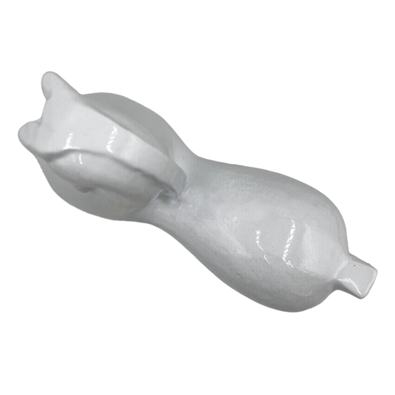 Pemberly Row Decorative Handmade Aluminum 7-inch Modern Horse Sculpture in White