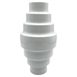 Pemberly Row 12-inch Tall Decorative Handmade Aluminum Modern Flower Vase