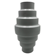 Pemberly Row 12-inch Tall Decorative Handmade Aluminum Modern Flower Vase