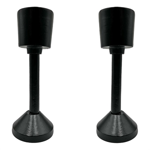 Pemberly Row 13&quot Decorative Handmade Aluminum Modern Candle Holder Set of 2