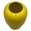 Pemberly Row 8-inch Tall Decorative Handmade Iron Modern Round Flower Vase