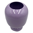 Pemberly Row 8-inch Tall Decorative Handmade Iron Modern Round Flower Vase