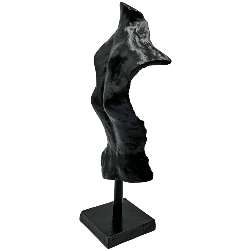 Pemberly Row 16-inch Tall Decorative Handmade Aluminum Abstract Body Sculpture