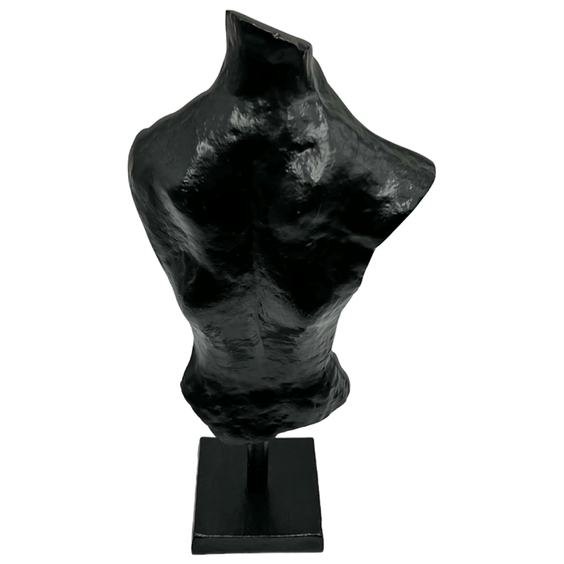 Pemberly Row 16-inch Tall Decorative Handmade Aluminum Abstract Body Sculpture
