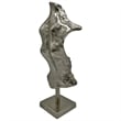 Pemberly Row 16-inch Tall Decorative Handmade Aluminum Abstract Body Sculpture