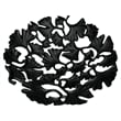 Pemberly Row 15-inch Wide Decorative Handmade Aluminum Ginkgo Leaf Bowl