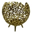 Pemberly Row Decorative Handmade Aluminum Round Votive Candle Holder (Set of 2)