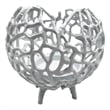 Pemberly Row Decorative Handmade Aluminum Round Votive Candle Holder (Set of 2)