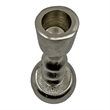 Pemberly Row 7-inch Decorative Handmade Aluminum Modern Candle Holder (Set of 2)