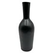 Pemberly Row 12-inch Tall Decorative Handmade Aluminum Bottle Flower Vase