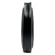 Pemberly Row 15-inch Tall Decorative Handmade Aluminum Round Flower Vase