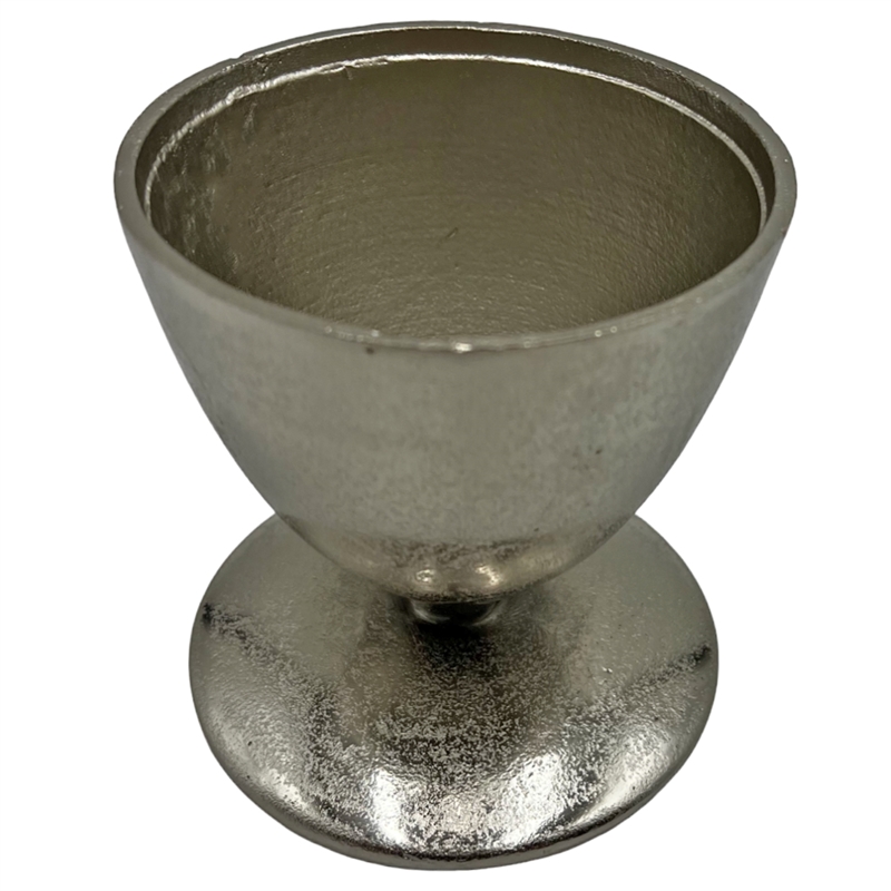 Pemberly Row Decorative Handmade Aluminum Modern Candle Holder Set of 2