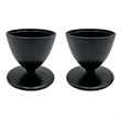 Pemberly Row Decorative Handmade Aluminum Modern Candle Holder Set of 2