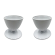 Pemberly Row Decorative Handmade Aluminum Modern Candle Holder Set of 2