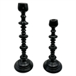 Pemberly Row Set of 2 Decorative Handmade Aluminum Artistic Candle Holder