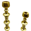 Pemberly Row Set of 2 Decorative Handmade Aluminum Artistic Candle Holder