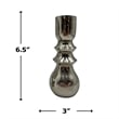 Pemberly Row 7-inch Decorative Handmade Aluminum Modern Candle Holder (Set of 2)