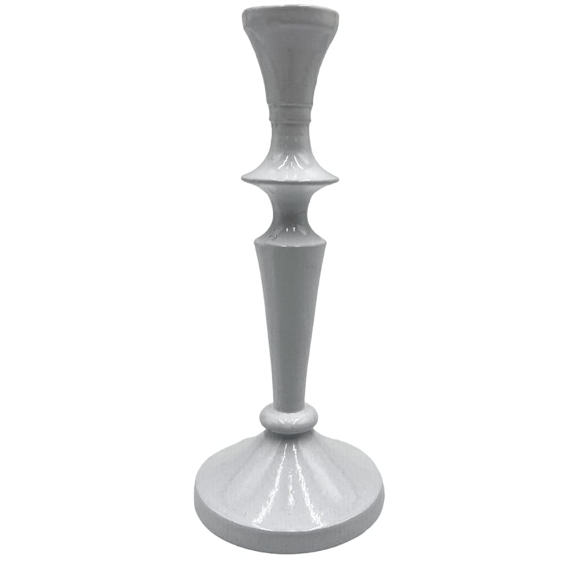 Pemberly Row 8-inch Decorative Handmade Aluminum Artistic Candle Holder Set of 2